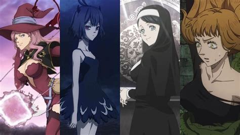 black clover characters|female characters from black clover.